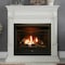 Duluth Forge Dual Fuel Ventless Gas Fireplace With Mantel - 26,000 Btu, T-Stat DFS-300T-2AW - alternate 1